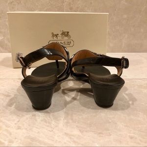 Coach Shoes - Coach Silver-plate Sandal Coach Shoes - Coach Silver-plate Sandal